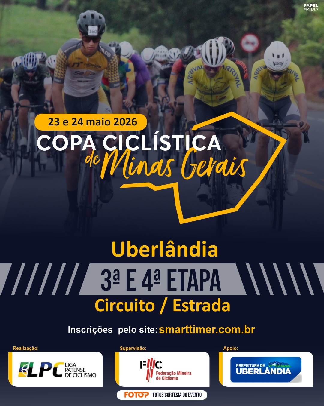 COPA CICLISTICA DE MINAS GERAIS - 4ª ETAPA - ESTRADA - UBERLÂNDIA