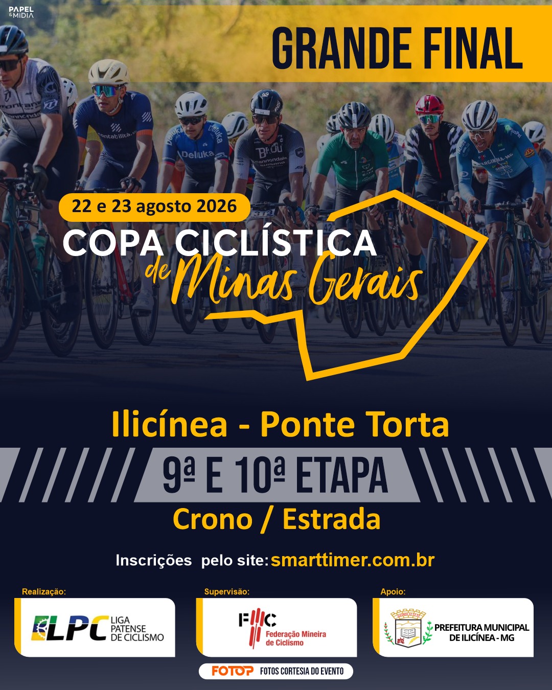 COPA CICLISTICA DE MINAS GERAIS - 9ª ETAPA - CRONO - ILICÍNEA - PONTE TORTA