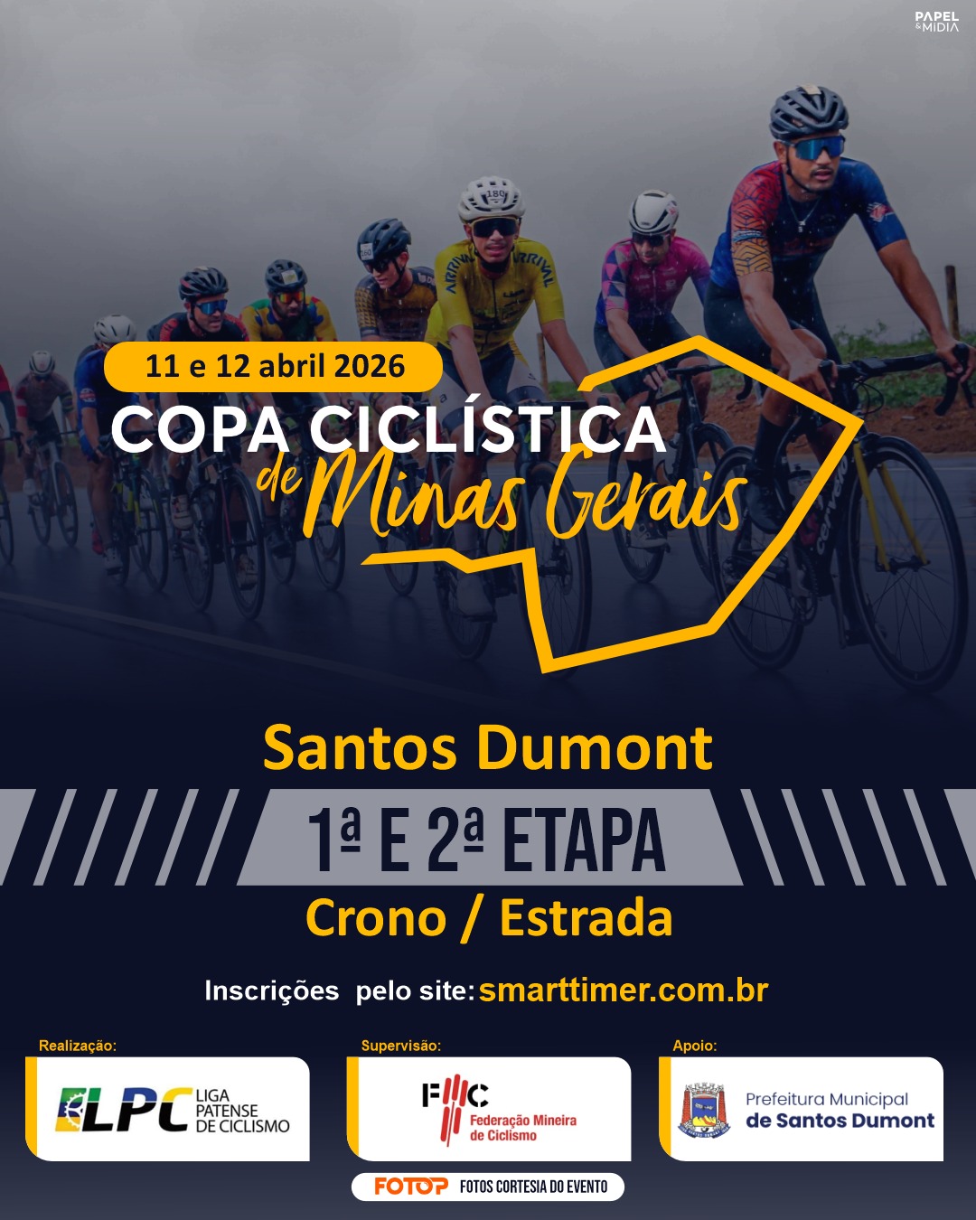 COPA CICLISTICA DE MINAS GERAIS - 1ª ETAPA - CRONO - SANTOS DUMONT