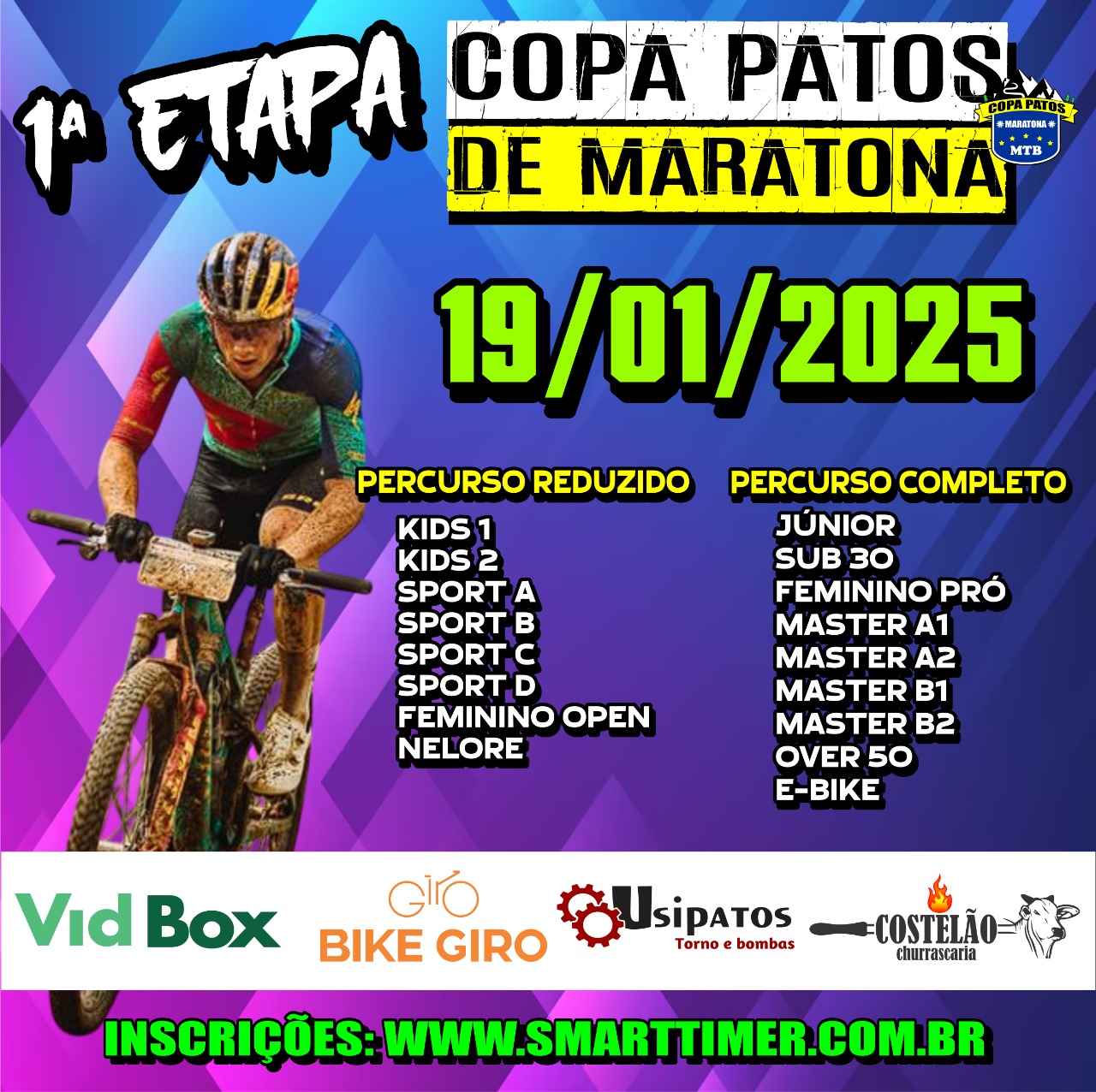 COPA PATOS DE MARATONA - 1ª ETAPA