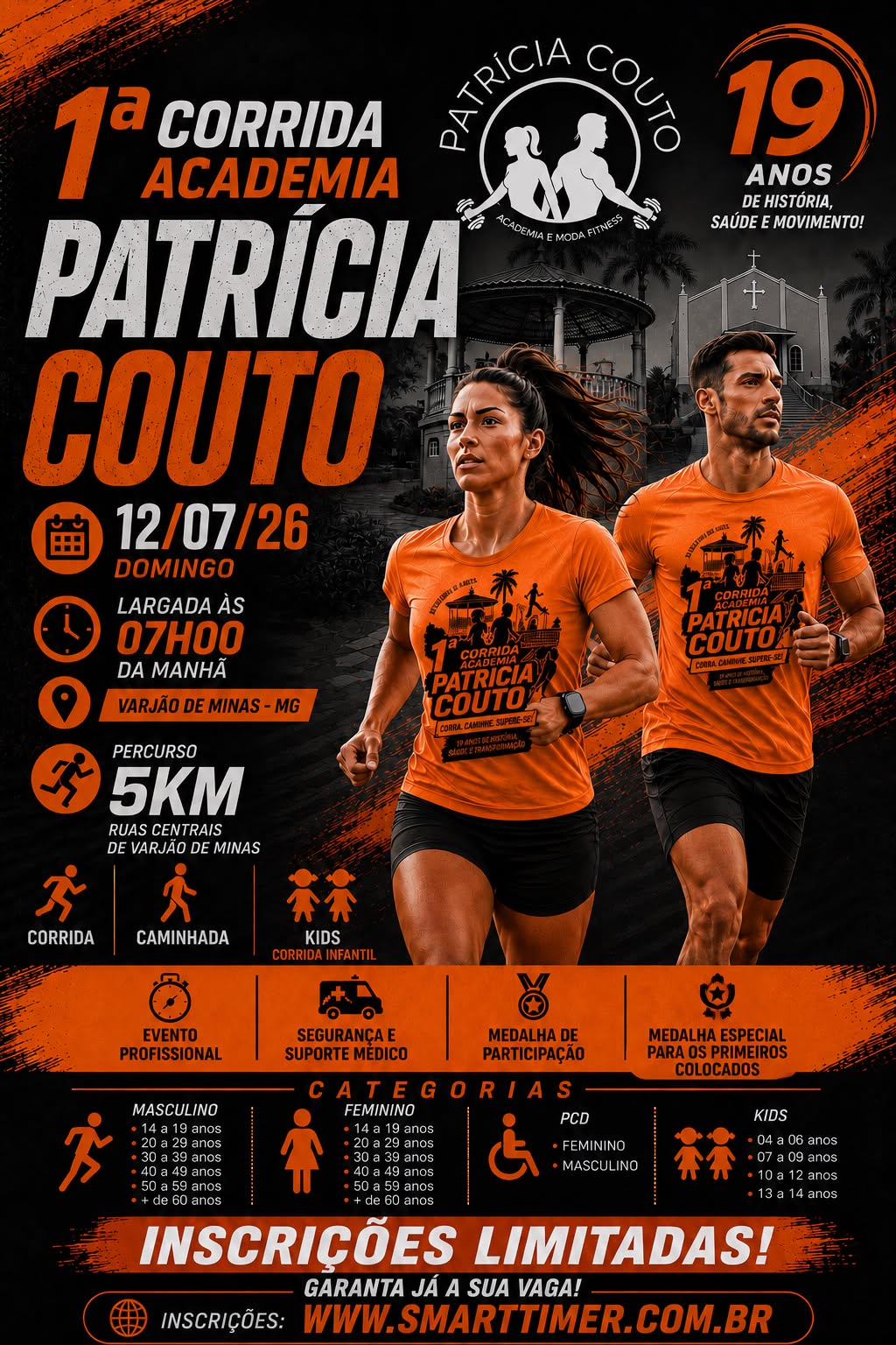 1ª CORRIDA ACADEMIA PATRÍCIA COUTO